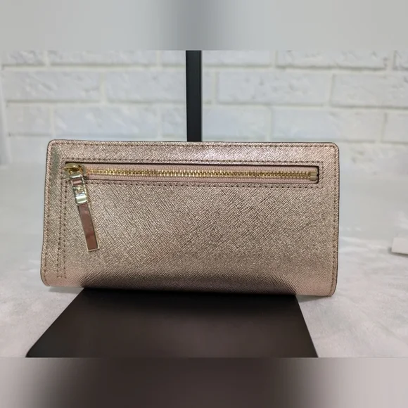 NWT Set Kate Spade Cameron Street Mini Candace Bag & Stacy Wallet Rose Gold NEW - Picture 11 of 16